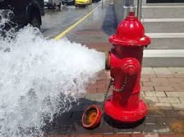 Trụ chữa cháy ngoài nhà